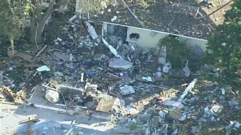 West Park house reduced to rubble by explosion